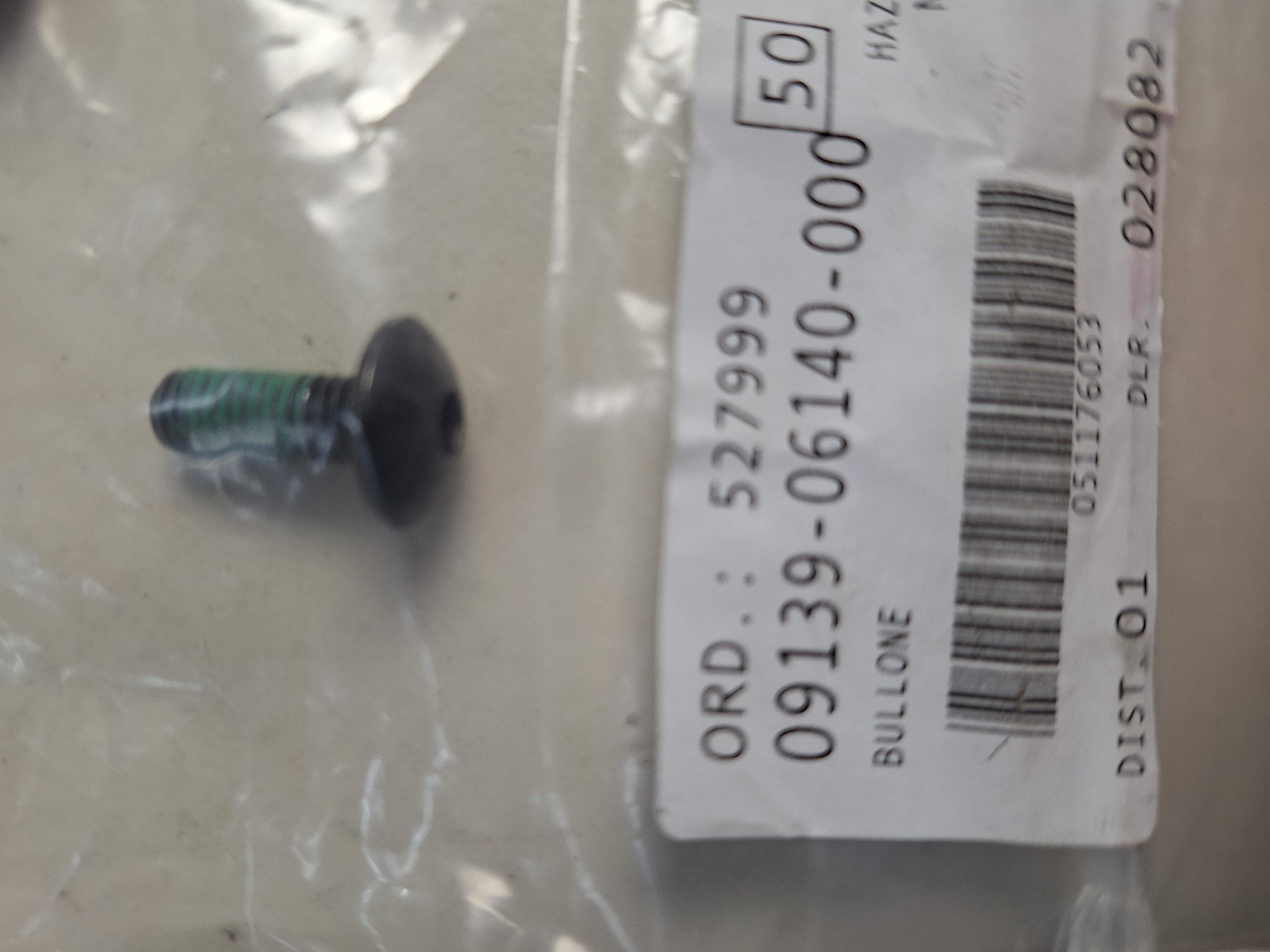 Picture of SUZUKI  SCHRAUBE  09139-06140